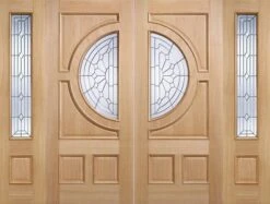 Empress Oak Glazed External Door -Home Door Shop oak empress 1
