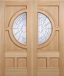 Empress Oak Glazed External Door -Home Door Shop oak empress 1