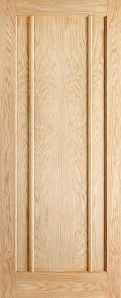 Lincoln Prefinished Oak 3 Panel FD30 Fire Door