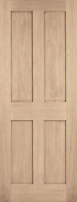 London Flat 4P Prefinished Oak FD30 Internal Fire Door