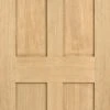 London Flat 4P Unfinished Oak FD30 Internal Fire Door 2 London Flat 4P Unfinished Oak FD30 Internal Fire Door -Home Door Shop oak london 1