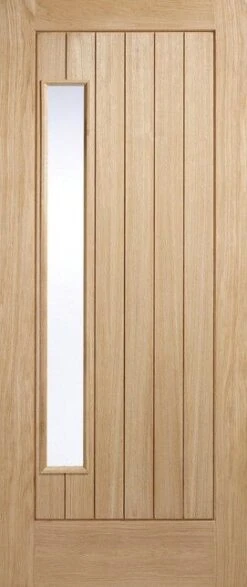 Newbury Oak Glazed External Door