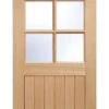 Adoorable Oak 6 Panel Cottage Glazed External Oak Veneer Doors 1 Adoorable Oak 6 Panel Cottage Glazed External Oak Veneer Doors -Home Door Shop oak 6 light 1