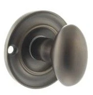 Atlantic Solid Brass Oval WC Turn And Release