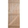 Solid Pine Ledge And Brace Bead & Butt Internal Door -Home Door Shop pine bead butt ledged braced rear 762mm opt