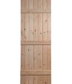 Solid Pine 3 Ledge Bead & Butt Internal Door