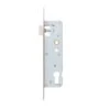 Slim Euro Profile Sash Lock -Home Door Shop sash euro lock satin steel side