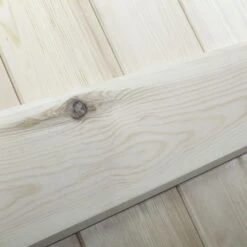 Solid Pine 3 Ledge Un-Glazed V Groove Internal Door -Home Door Shop sd pine ledge unglazed door closeup