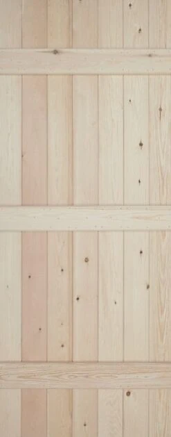 Solid Pine 3 Ledge V Groove Internal Door