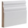 White Primed Ulysses Skirting Boards Pack Of 4 1 White Primed Ulysses Skirting Boards Pack Of 4 -Home Door Shop ulysses skirting opt