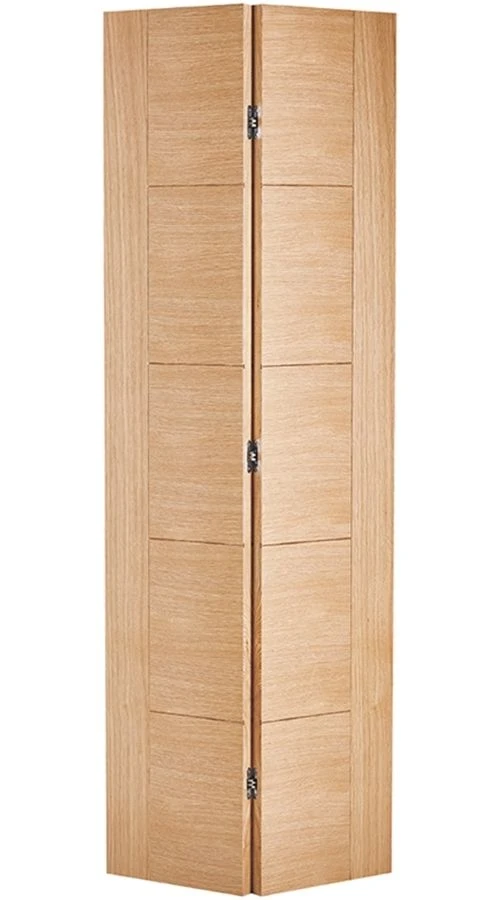 Vancouver Oak Prefinished Bi-Fold Door 3 Vancouver Oak Prefinished Bi-Fold Door