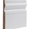 White Primed Victoriana Skirting Boards Pack Of 4 -Home Door Shop victoriana skirting