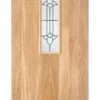 Oak Westminster External Door -Home Door Shop westminster external glaze oak veneer door