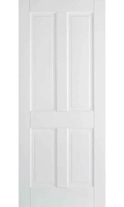 Canterbury 4 Panel White Primed FD30 Fire Door