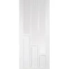 Coventry White Primed Clear Glazed 6 Panel Internal Door -Home Door Shop white coventry glazed 3l opt