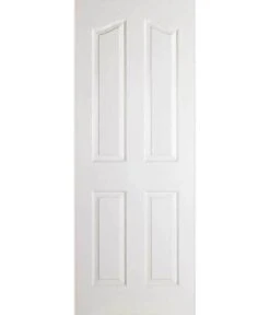 Textured Mayfair White Moulded Internal Door