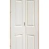 Textured 6 Panel White Bi-Fold Door -Home Door Shop white moulded textured 6p bi fold