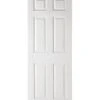 Textured 6 Panel White Moulded Internal Door 2 Textured 6 Panel White Moulded Internal Door -Home Door Shop white moulded textured 6p opt