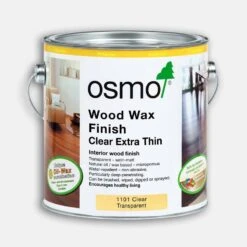 Osmo Wood Wax Finish Extra Thin - Clear Satin
